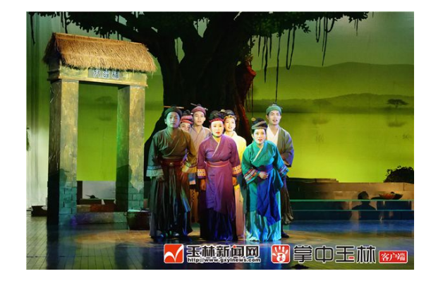 玉林新闻网桂南采茶戏绿珠女走进玉林校园